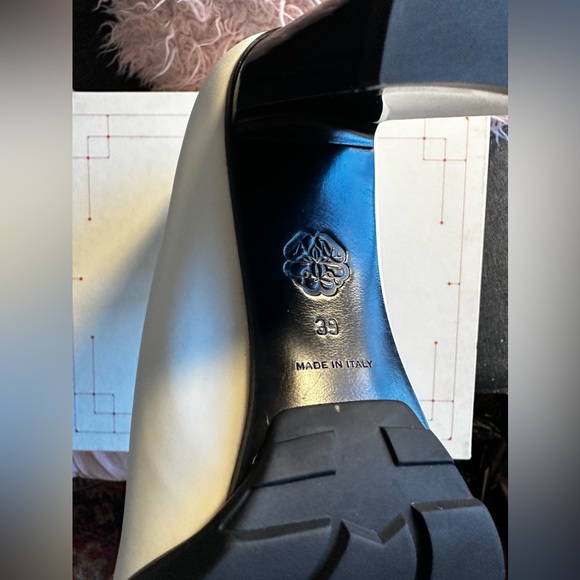 ALEXANDER MCQUEEN Neoprene Sock Boots US9 EU39 Made in Italy Authentic - Picture 5 of 17